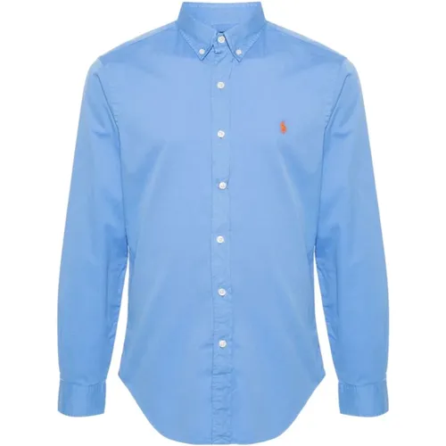 Classic Collar Cotton Twill Shirts , male, Sizes: XL, L - Polo Ralph Lauren - Modalova