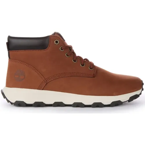 Winsor Park Mid Chukka Boots , male, Sizes: 10 UK, 8 UK, 10 1/2 UK, 12 UK, 9 1/2 UK, 11 1/2 UK - Timberland - Modalova