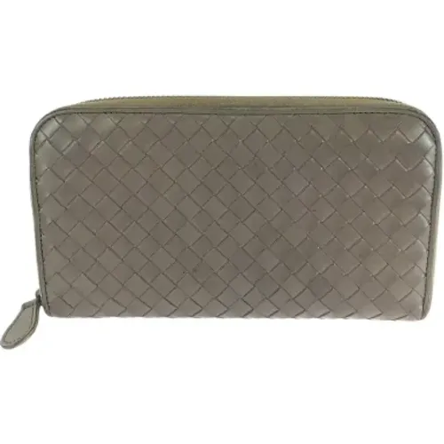 Pre-owned Wallets, male, , Size: ONE SIZE Pre-owned Leather wallets - Bottega Veneta Vintage - Modalova