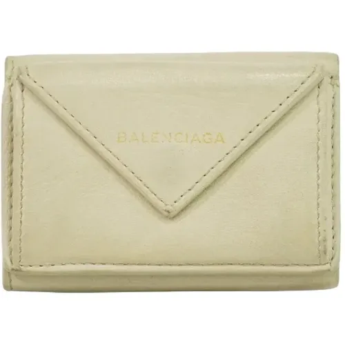 Pre-owned Wallets, female, , Size: ONE SIZE Pre-owned Leather wallets - Balenciaga Vintage - Modalova