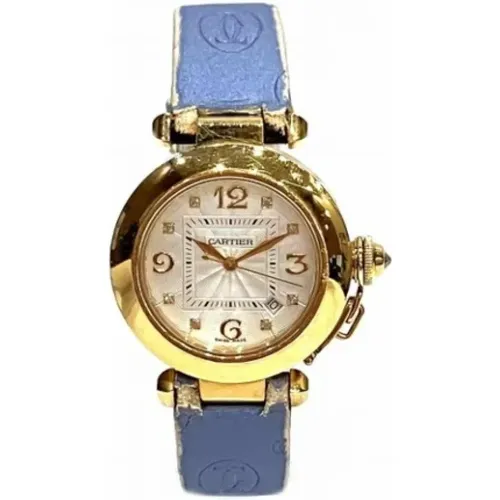 Pre-owned Watches, female, , Size: ONE SIZE Pre-owned Gold watches - Cartier Vintage - Modalova