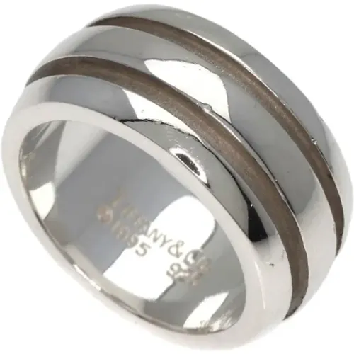 Pre-owned Jewellery, female, , Size: ONE SIZE Pre-owned Silver rings - Tiffany & Co. Pre-owned - Modalova