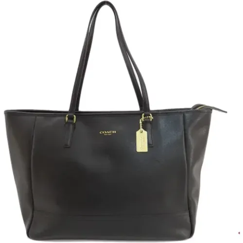 Pre-owned Tote Bags, female, , Size: ONE SIZE Pre-owned Leather totes - Coach Pre-owned - Modalova