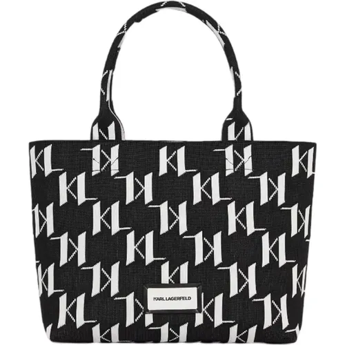 Large Open Shoulder Bag , female, Sizes: ONE SIZE - Karl Lagerfeld - Modalova