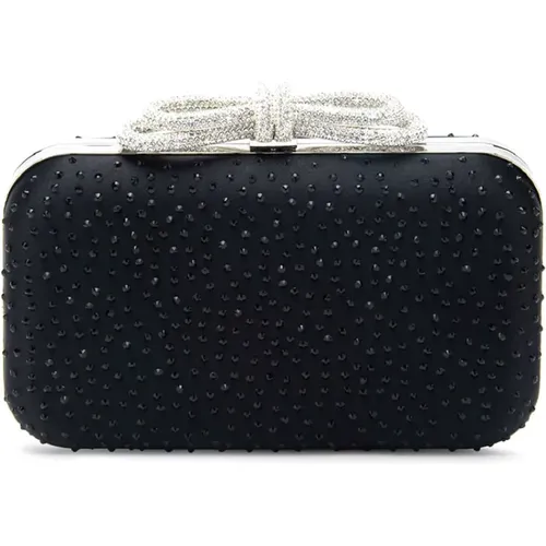 Stilvolle Schwarze Clutch Tasche - MACH & MACH - Modalova