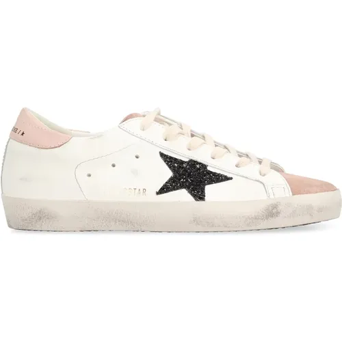 Sneakers, female, , Size: 6 US Vintage Star Low-Top Sneakers - Golden Goose - Modalova