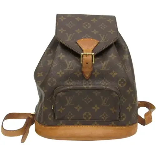 Pre-owned Backpacks, female, , Size: ONE SIZE Pre-owned Canvas backpacks - Louis Vuitton Vintage - Modalova