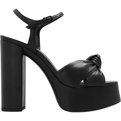 ‘Bianca’ heeled sandals , female, Sizes: 8 UK - Saint Laurent - Modalova