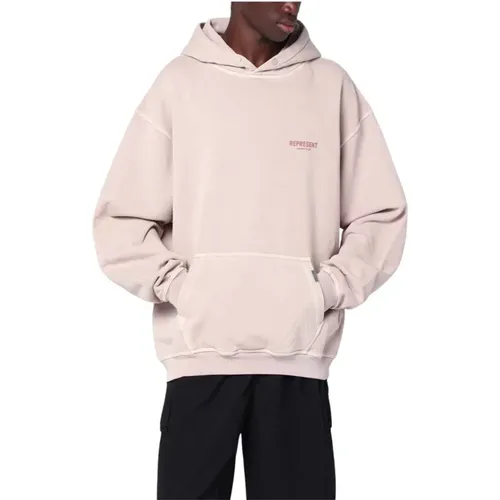 Hoodies, male, , Size: S Owners Club Hoodie - Represent - Modalova