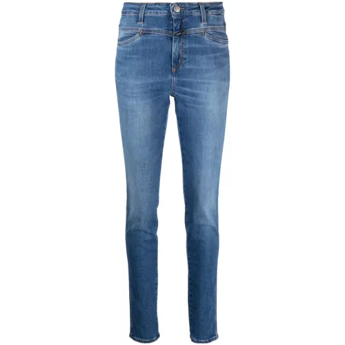 Hellblaue Jeans aus Denim , Damen, Größe: W28 - closed - Modalova