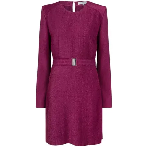 Arone Gürtel Mini Kleid , Damen, Größe: M - Dante 6 - Modalova