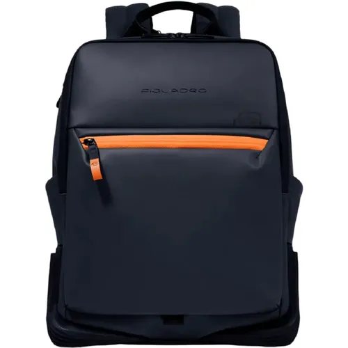 Laptop and iPad Backpack , male, Sizes: ONE SIZE - Piquadro - Modalova