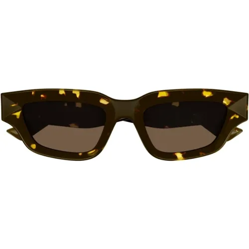 Diamond Faceted Sunglasses Bv1251S , male, Sizes: ONE SIZE - Bottega Veneta - Modalova