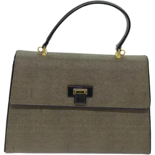 Pre-owned Handbags, female, , Size: ONE SIZE Pre-owned Canvas fendi-bags - Fendi Vintage - Modalova