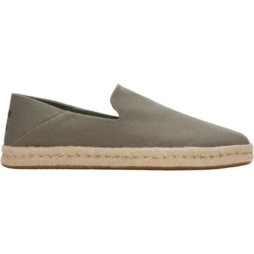 Santiago Grüne Loafers , Herren, Größe: 46 EU - TOMS - Modalova