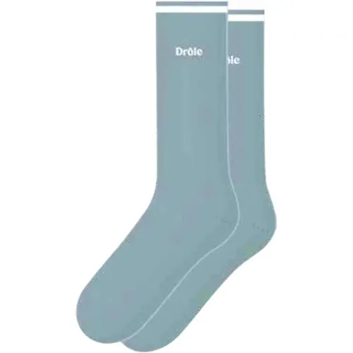 Comfort Cotton Long Socks , male, Sizes: ONE SIZE - Drole de Monsieur - Modalova