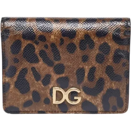 Pre-owned Wallets, female, , Size: ONE SIZE Pre-owned Leather wallets - Dolce & Gabbana Pre-owned - Modalova