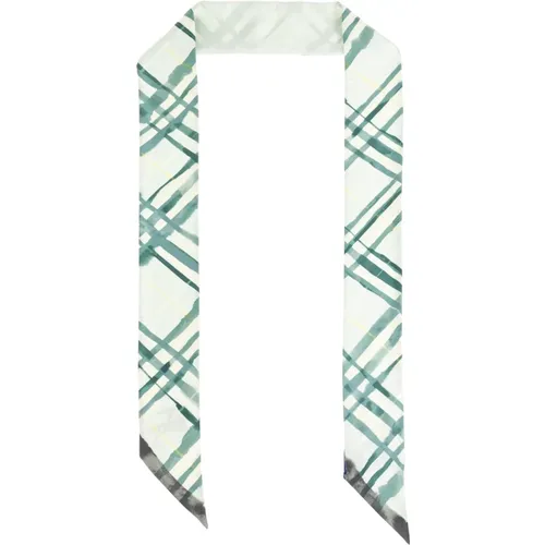 Silky Scarves, unisex, , Size: ONE SIZE Silk scarf - Burberry - Modalova