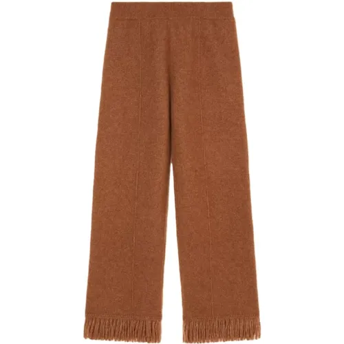 Trousers Camel , female, Sizes: M, XS - Alanui - Modalova