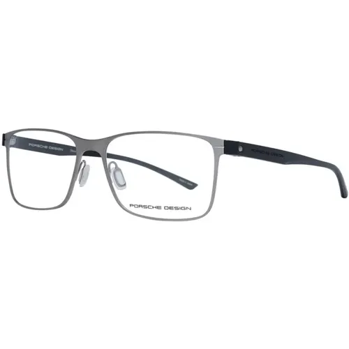 Glasses, male, , Size: ONE SIZE Titanium Rectangle Optical Frames with Case - Porsche Design - Modalova