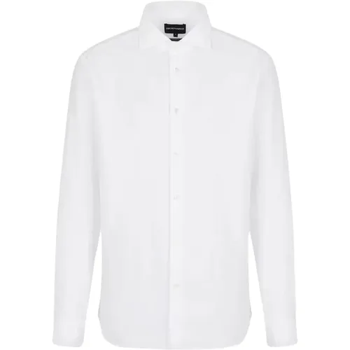 Casual Shirt , male, Sizes: M - Emporio Armani - Modalova