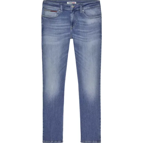 Blaue Hose Jeans , Herren, Größe: W32 - Tommy Jeans - Modalova