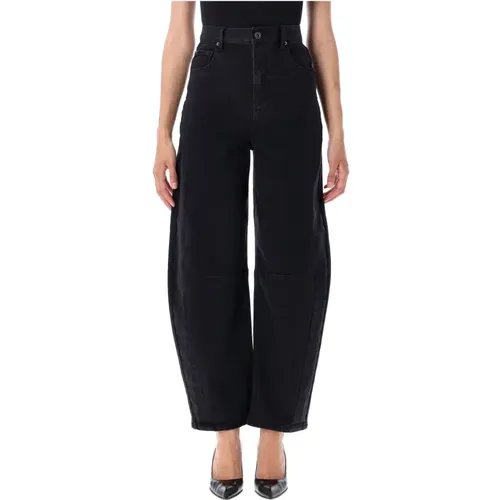 Loose-fit Jeans, female, , Size: W27 Barrel Leg Jeans - Self Portrait - Modalova