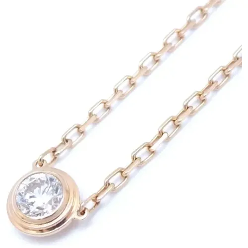 Pre-owned Jewellery, female, , Size: ONE SIZE Pre-owned Metal necklaces - Cartier Vintage - Modalova