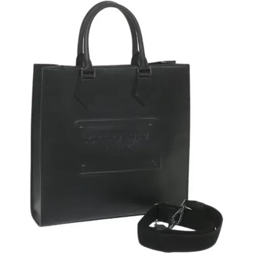 Pre-owned Tote Bags, female, , Size: ONE SIZE Pre-owned Leather totes - Dolce & Gabbana Pre-owned - Modalova