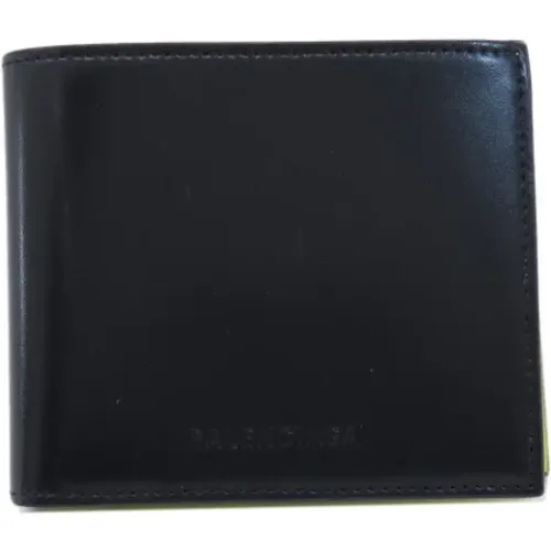 Pre-owned Leather wallets , female, Sizes: ONE SIZE - Balenciaga Vintage - Modalova