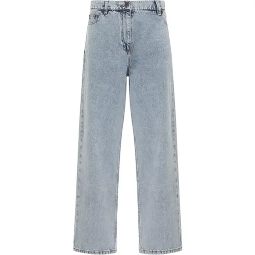 Blaue Denim Hose Magda Butrym - Magda Butrym - Modalova