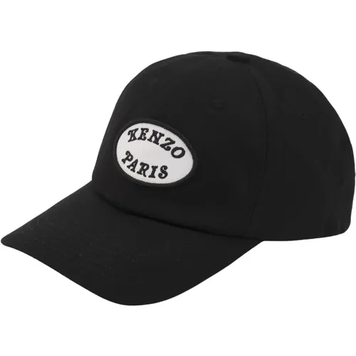 Caps, male, , Size: ONE SIZE Embroidered Logo Cap - Kenzo - Modalova