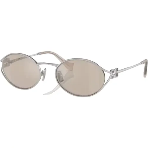 Sunglasses, unisex, , Size: ONE SIZE Stylish 52Ys Sole Shoes - Miu Miu - Modalova