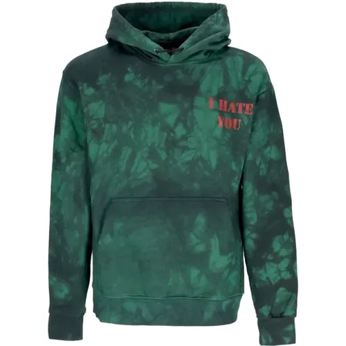 Hoodies, male, , Size: M Terminator Tie Dye Hoodie Sweatshirt - Propaganda - Modalova