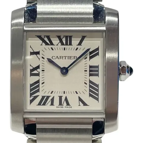 Pre-owned Watches, female, , Size: ONE SIZE Pre-owned Stainless Steel watches - Cartier Vintage - Modalova