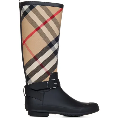 Stylish Rain Boots for Women , female, Sizes: 6 UK - Burberry - Modalova