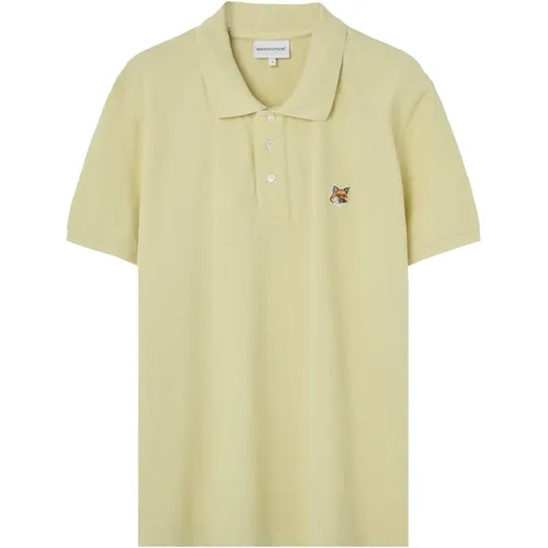 Polo Shirts , Herren, Größe: L - Maison Kitsuné - Modalova