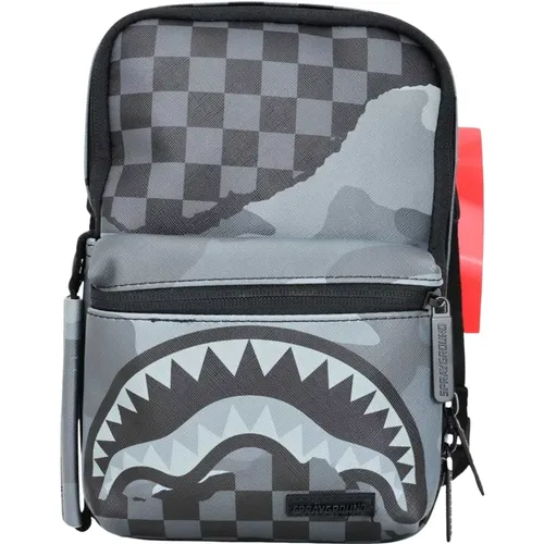 Schwarze Umhängetasche Tear It Up - SPRAYGROUND - Modalova