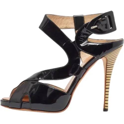 Pre-owned Leather sandals , female, Sizes: 6 UK - Giuseppe Zanotti Pre-owned - Modalova