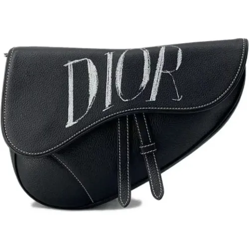 Pre-owned Cross Body Bags, male, , Size: ONE SIZE Pre-owned Leather dior-bags - Dior Vintage - Modalova