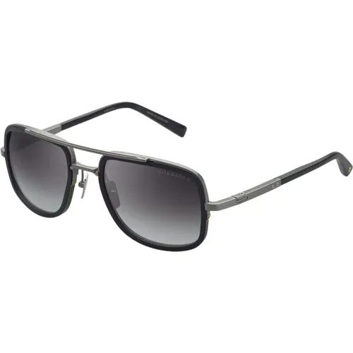 Mach-S Sunglasses in Antique Silver , male, Sizes: ONE SIZE - Dita - Modalova