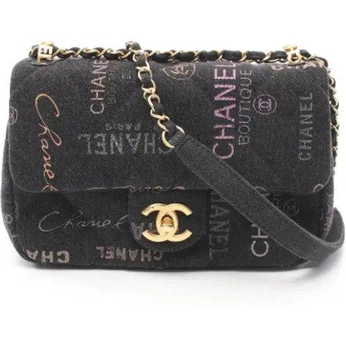 Pre-owned Denim chanel-bags , female, Sizes: ONE SIZE - Chanel Vintage - Modalova