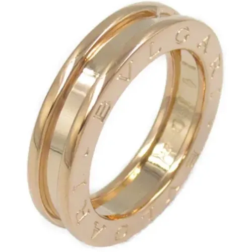 Pre-owned Jewellery, female, , Size: ONE SIZE Pre-owned Rose Gold rings - Bvlgari Vintage - Modalova