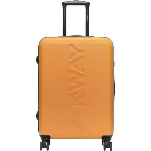 Cabin Bags, unisex, , Size: ONE SIZE Travel Bags and Trolleys - K-way - Modalova