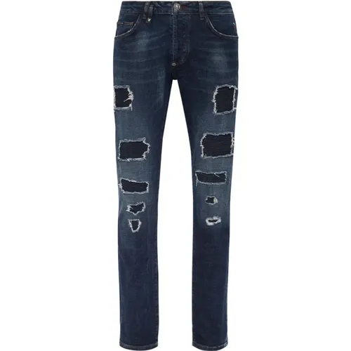 Denim Jeans Collection Aw23 , male, Sizes: W33, W30, W29 - Philipp Plein - Modalova