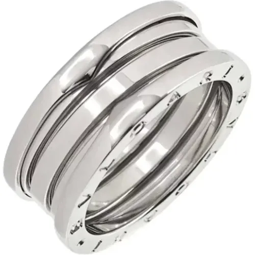 Pre-owned Jewellery, female, , Size: ONE SIZE Pre-owned White Gold rings - Bvlgari Vintage - Modalova