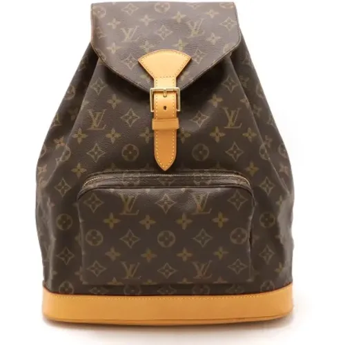 Pre-owned Backpacks, female, , Size: ONE SIZE Pre-owned Canvas shoulder-bags - Louis Vuitton Vintage - Modalova