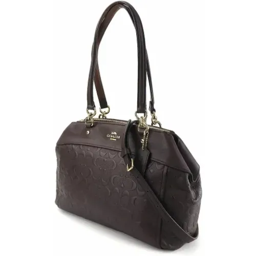 Pre-owned Shoulder Bags, female, , Size: ONE SIZE Pre-owned Leather handbags - Coach Pre-owned - Modalova