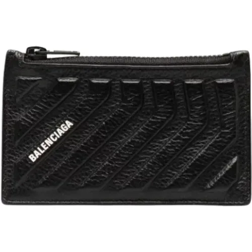 Pre-owned Wallets, male, , Size: ONE SIZE Pre-owned Leather wallets - Balenciaga Vintage - Modalova