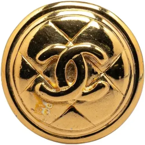 Pre-owned Jewellery, female, , Size: ONE SIZE Pre-owned Metal brooches - Chanel Vintage - Modalova